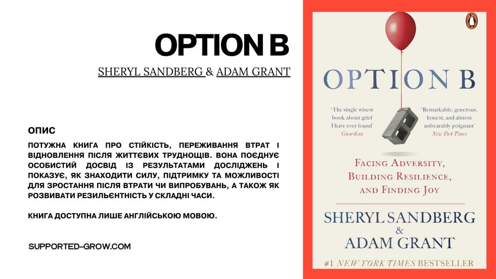 Option B авторства Sheryl Sandberg
