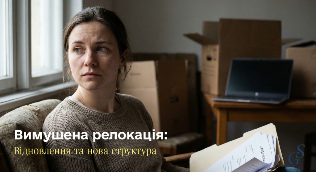 Вимушена релокація: відновлення та нова структура