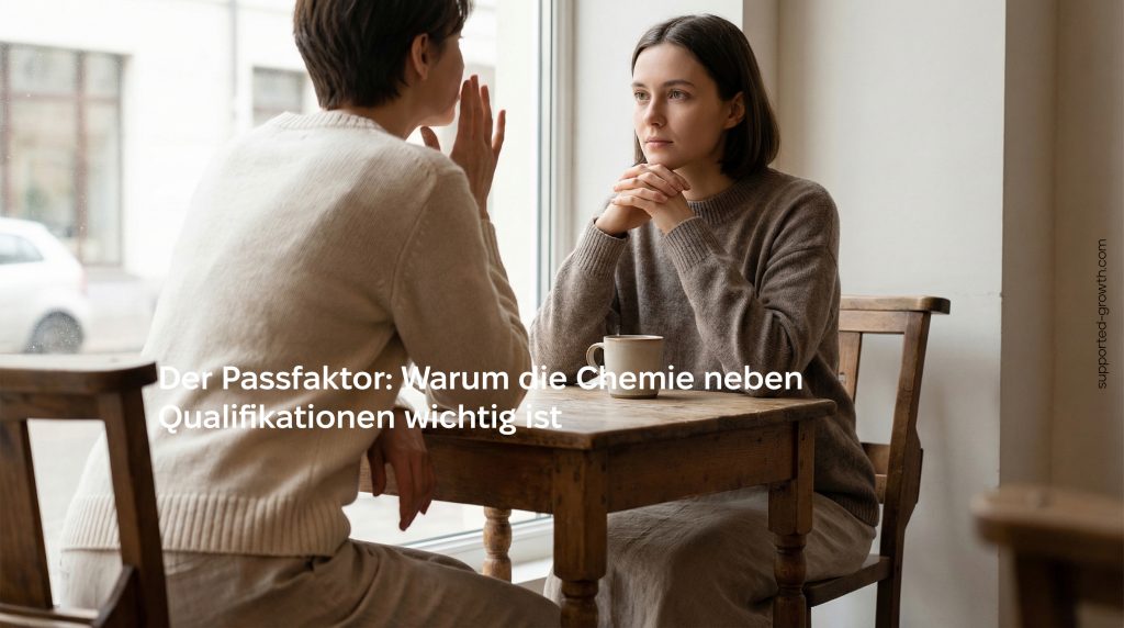 Der Passungsfaktor: Warum die persönliche Chemie genauso wichtig ist wie Qualifikationen