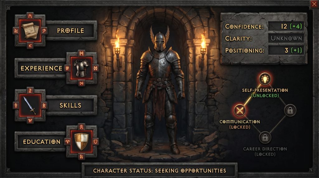 LinkedIn like an RPG game