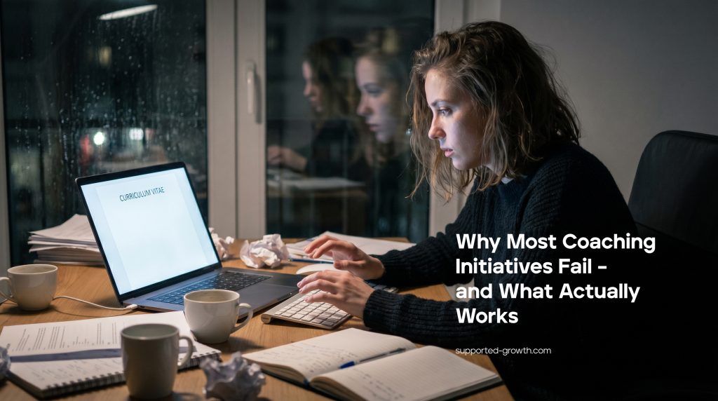 Why Most Coaching Initiatives Fail – and What Actually Works