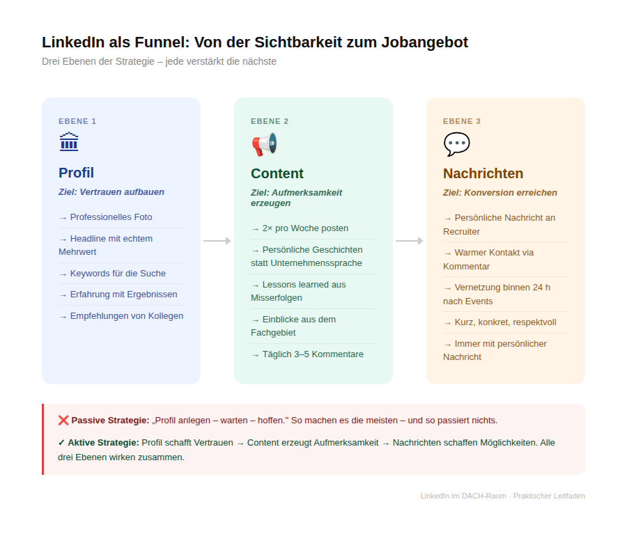 LinkedIn als Funnel