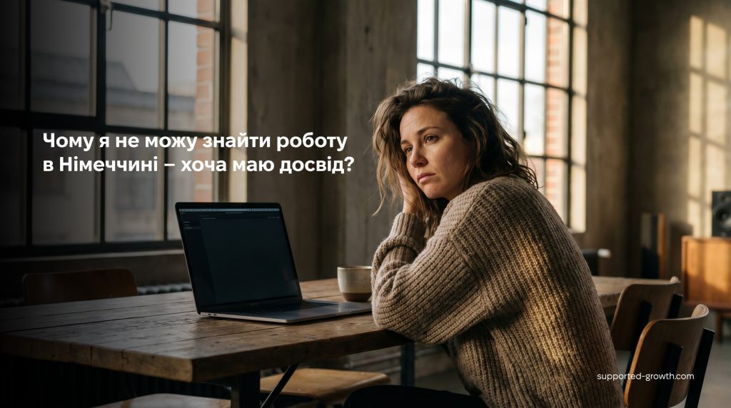 Чому мене не беруть на роботу в Німеччині – хоча досвід є?