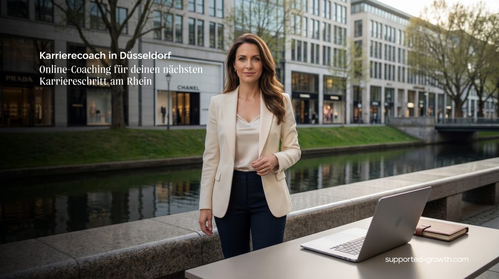 Karrierecoach Düsseldorf: Online-Coaching für deinen nächsten Karriereschritt am Rhein