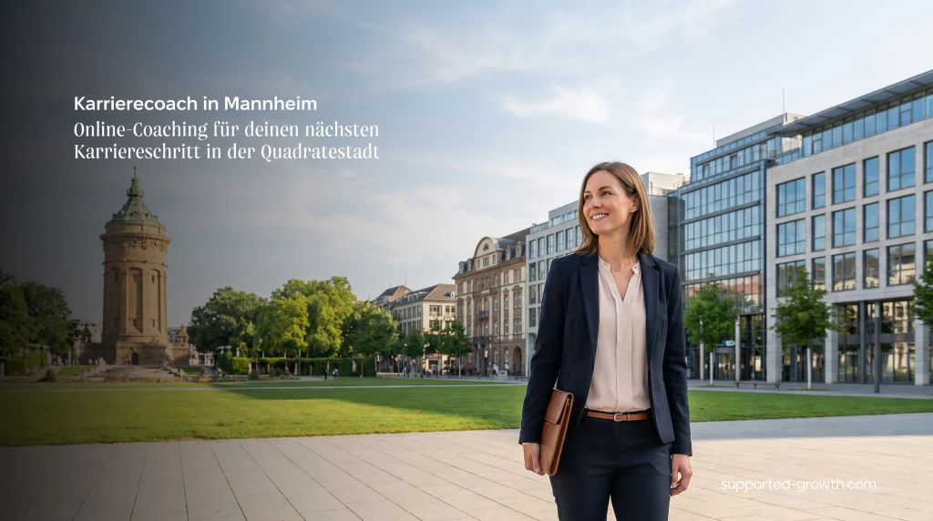 Karrierecoach Mannheim: Online-Coaching für deinen nächsten Karriereschritt in der Quadratestadt
