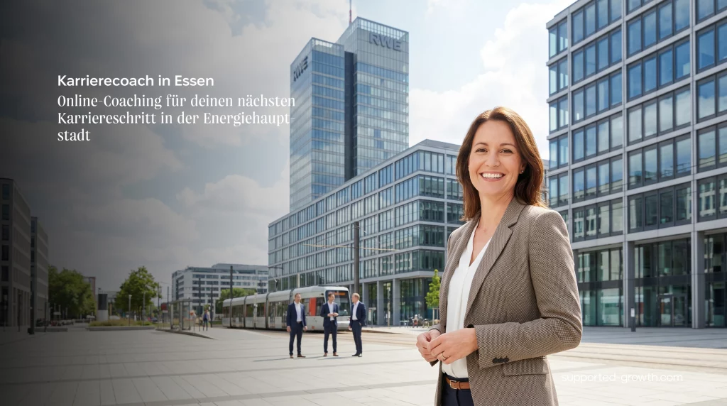Karrierecoach Essen: Online-Coaching für deinen nächsten Karriereschritt in der Energiehauptstadt